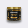 Dialed Moods Shilajit Gummies bottle front label showing focus & cognitive support herbal supplement with natural brain boosting ingredients for energy and mental clarity